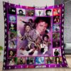 Michael Jackson King Of Pop Quilt Gift For Christmas Birthday Halloween