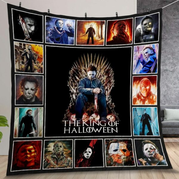 Michael Myers Halloween Movie Quilt Gift For Christmas Birthday Thanksgiving