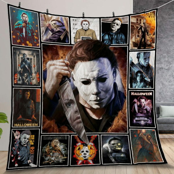 Michael Myers Quilt Gift For Christmas Birthday Thanksgiving Version 1