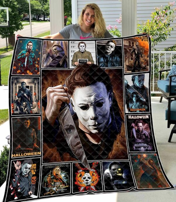 Michael Myers Quilt Gift For Fans Christmas Black Friday Black Friday