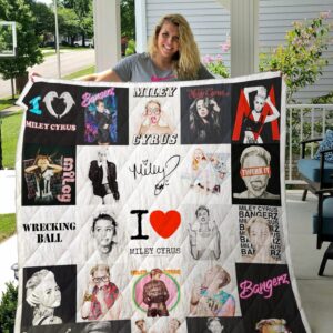 Miley Cyrus Quilt Gift For Family On Christmas Black Friday Cyber Monday