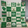 Milwaukee Bucks Quilt Gift For Christmas Birthday Thanksgiving 5