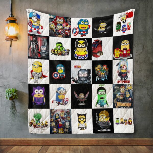 Minion Avengers Album Covers Gift For Family On Christmas Black Friday Black Friday