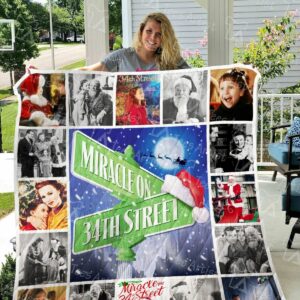 Miracle On 34th Street Quilt Gift Ideas For Fans on Christmas