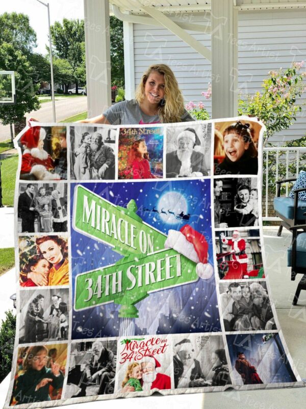 Miracle On 34th Street Quilt Gift Ideas For Fans on Christmas