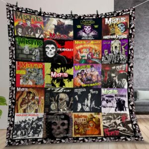 Misfits Albums Cover Poster Quilt Gift For Christmas Birthday Thanksgiving Version 1