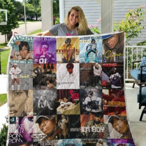 Missy Elliott Albums Quilt Gift Ideas For Fans on Christmas