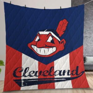 Mlb Cleveland Indians Quilt Gift For Christmas Birthday Thanksgiving Version 1