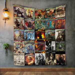 Molly Hatchet Album Covers Quilt Gift For Fans Christmas Black Friday Black Friday