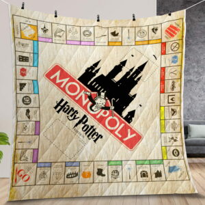 Monopoly Harry Potter Christmas Quilt Gift Ideas For Fans