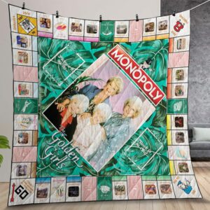 Monopoly Quilt Gift For Christmas Birthday Thanksgiving