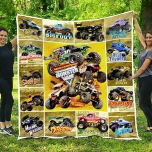 Monster Jam Quilt Gift Ideas For Fans on Christmas