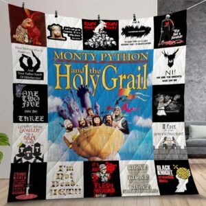 Monty Python And The Holy Grail Quilt Gift For Christmas Birthday Halloween