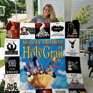 Monty Python And The Holy Grail Quilt Gift For Family On Christmas Black Friday Cyber Monday