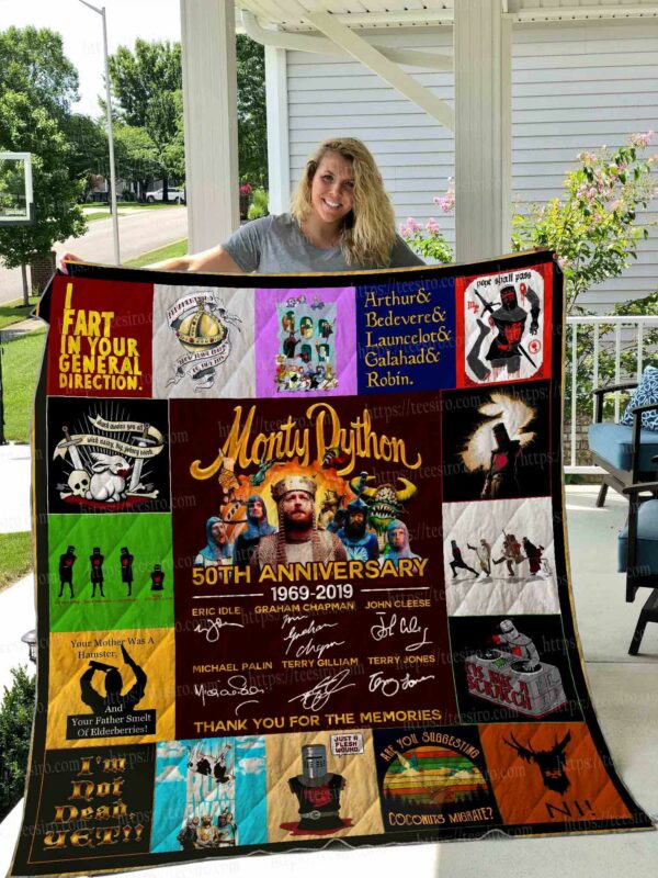 Monty Python Quilt Gift For Christmas Black Friday Thanksgiving