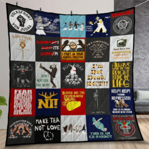Monty Python Tshirt Quilt Gift For Christmas Birthday Thanksgiving