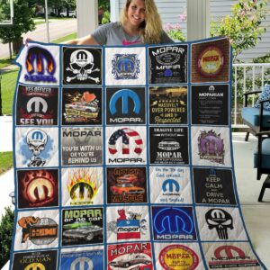 Mopar Quilt For Birthday Christmas
