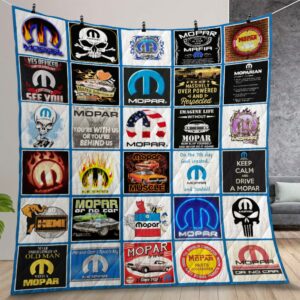 Mopar Quilt Gift For Christmas Birthday Thanksgiving
