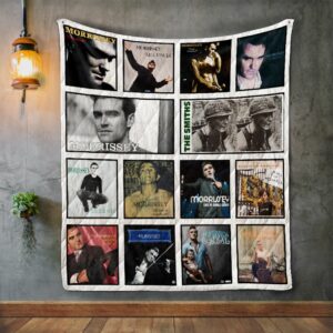 Morrissey Album Covers Quilt For Birthday Christmas