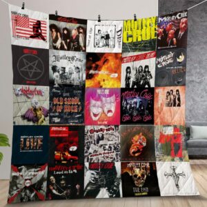 Motley Crue Quilt Gift For Christmas Birthday Thanksgiving Version 1