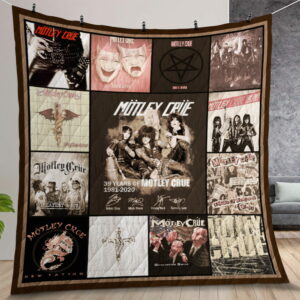 Motley Crue Quilt Gift For Christmas Birthday Thanksgiving Version 3