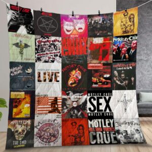 Motley Crue Quilt Gift For Christmas Birthday Thanksgiving Version 4