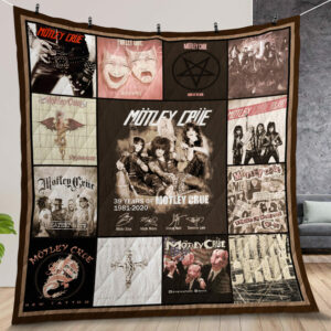 Motley Crue Quilt Gift For Family On Christmas Black Friday