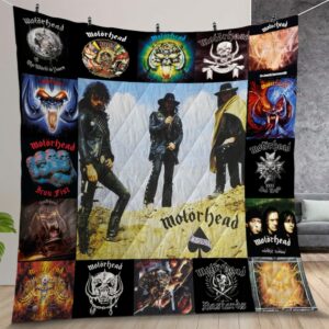 Motorhead Quilt Gift For Christmas Birthday Thanksgiving Version 2