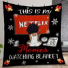 Movies Watching 2 Quilt Gift For Christmas Birthday Thanksgiving