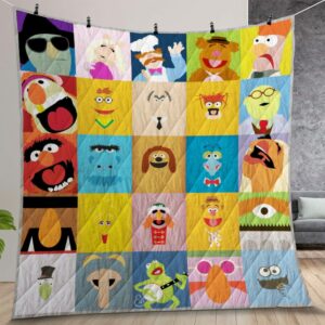Muppet Quilt Gift For Christmas Birthday Thanksgiving