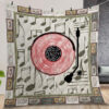 Music Vinyl Record Funk Jazz Rock Customized Quilt Gift For Fans Christmas Black Friday