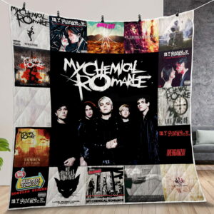 My Chemical Romance Album Covers Quilt Gift For Christmas Birthday Halloween