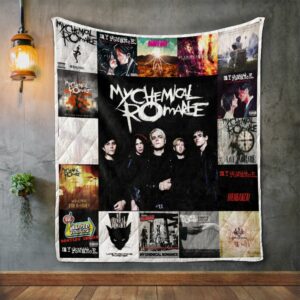 My Chemical Romance Album Covers Quilt Gift For Christmas Black Friday Thanksgiving