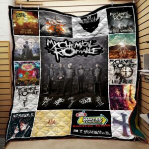 My Chemical Romance Quilt Gift Ideas For Fans on Christmas