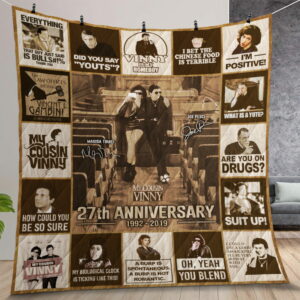 My Cousin Vinny Quilt Gift For Christmas Birthday Thanksgiving