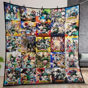 My Hero Academia Quilt Gift For Christmas Birthday Halloween