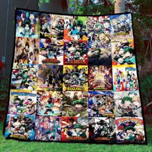 My Hero Academia Quilt Gift Ideas For Fans on Christmas