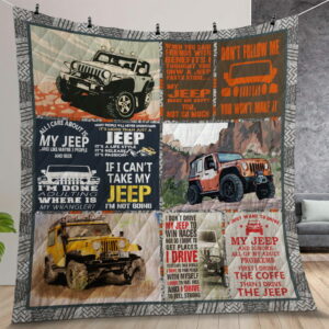 My Jeep Quilt Gift For Christmas Birthday Halloween