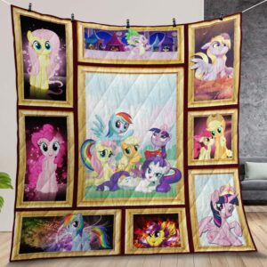 My Little Pony The Movie Quilt Gift For Christmas Birthday Halloween