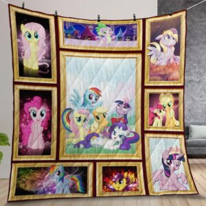 My Little Pony The Movie Quilt Gift For Christmas Birthday Thanksgiving