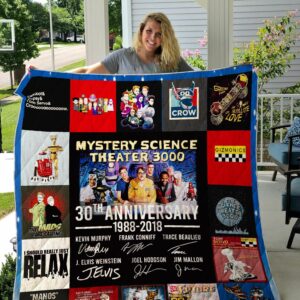 Mystery Science Theater 3000 Quilt Gift For Fans Birthdays