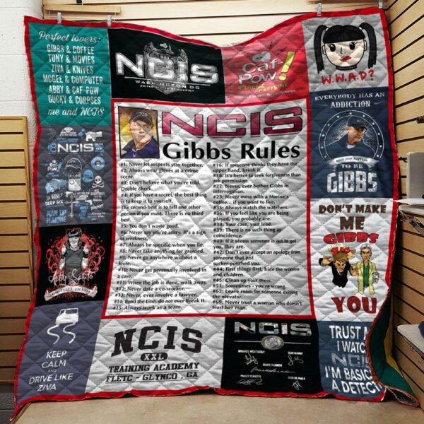 NCIS Quotes Quilt For Birthday Christmas