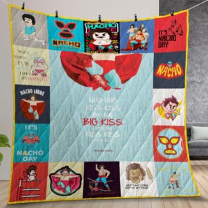 Nacho Libre Quilt Gift For Christmas Birthday Thanksgiving Version 1