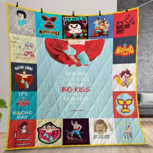 Nacho Libre Quilt Gift For Christmas Birthday Thanksgiving Version 3