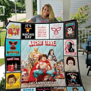 Nacho Libre Quilt Gift For Christmas Black Friday Thanksgiving