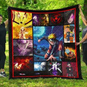 Naruto Anime For Fan Quilt Gift For Fans Christmas Black Friday Black Friday
