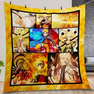 Naruto Quilt Gift For Christmas Birthday Halloween