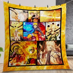Naruto Quilt Gift For Fans Christmas Black Friday