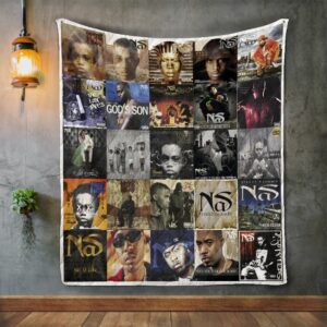 Nas Album Covers Quilt Gift For Fans Christmas Black Friday Black Friday