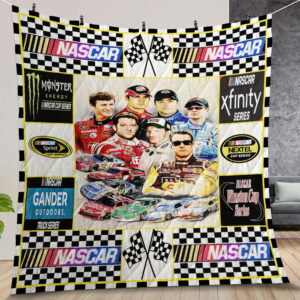 Nascar All Star Race Quilt Gift For Christmas Birthday Halloween